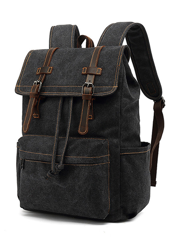 Sac à dos de voyage décontracté en toile