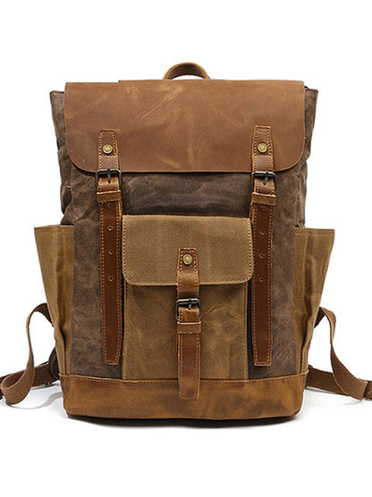 Sac à dos de voyage en toile pour sports de plein air, alpinisme
