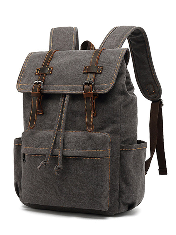 Sac à dos de voyage décontracté en toile
