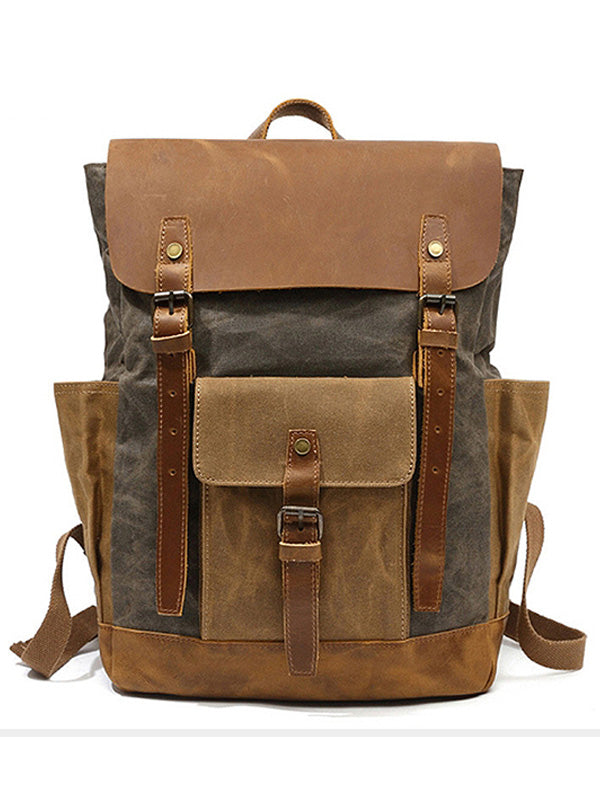 Sac à dos de voyage en toile pour sports de plein air, alpinisme