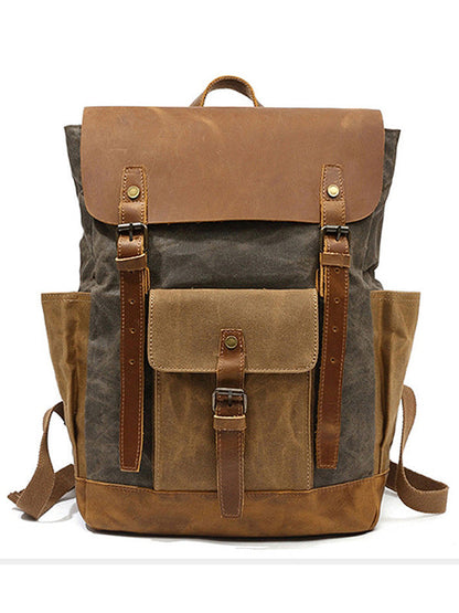 Sac à dos de voyage en toile pour sports de plein air, alpinisme