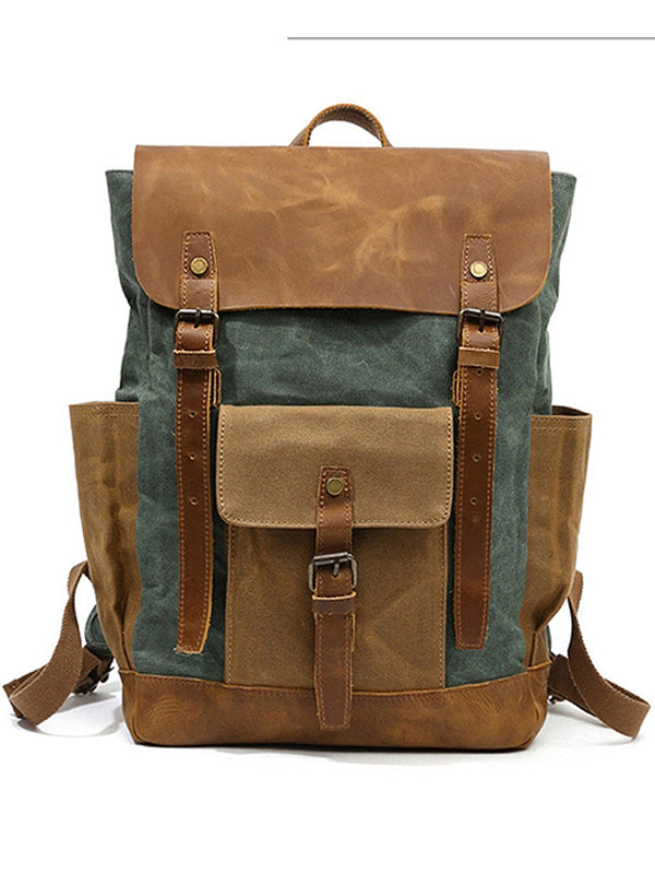Sac à dos de voyage en toile pour sports de plein air, alpinisme