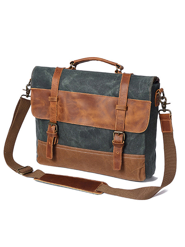 Sac à bandoulière en toile, mallette, sac pour ordinateur portable