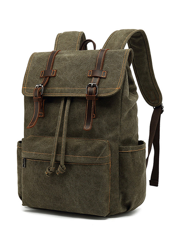 Sac à dos de voyage décontracté en toile