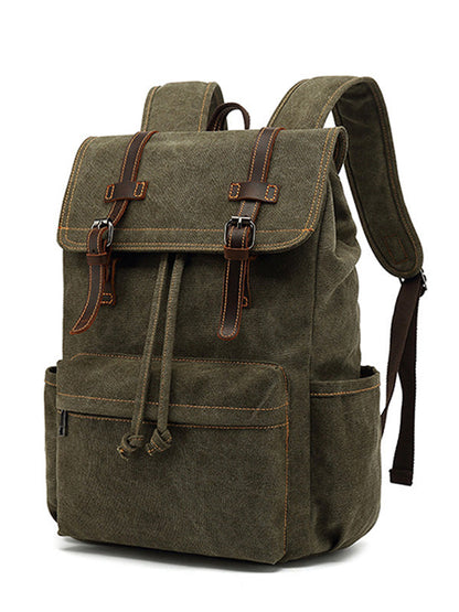 Sac à dos de voyage décontracté en toile