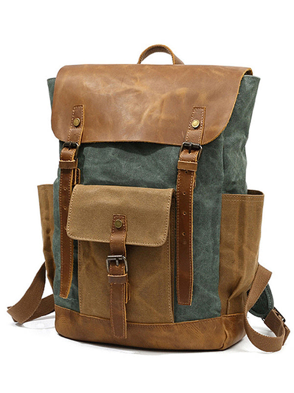 Sac à dos de voyage en toile pour sports de plein air, alpinisme
