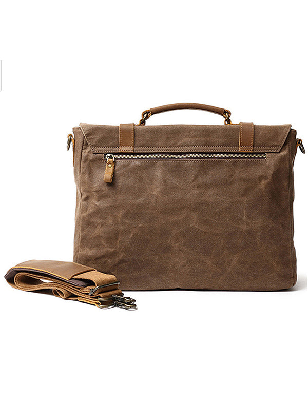 Sac à bandoulière en toile, mallette, sac pour ordinateur portable