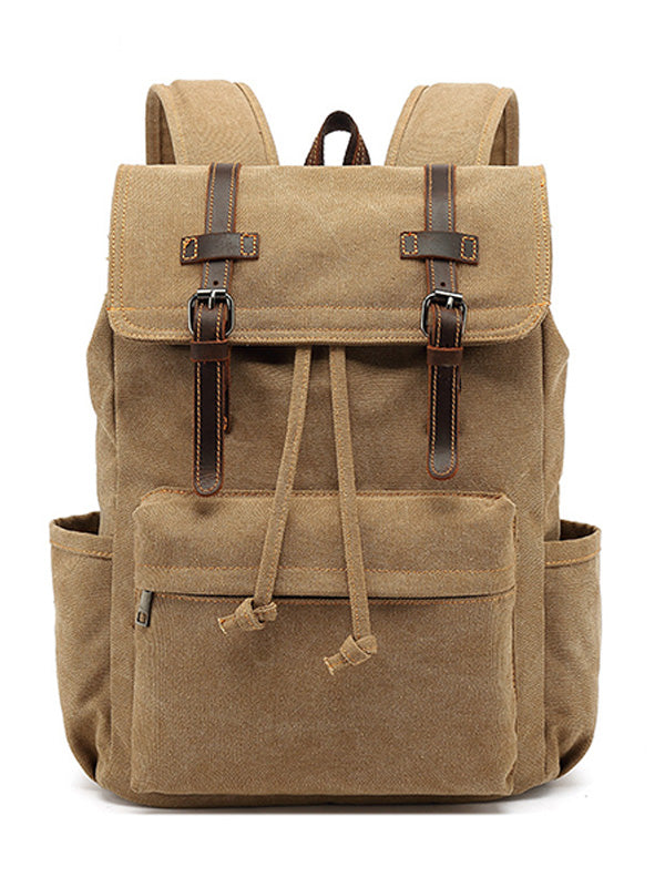 Sac à dos de voyage décontracté en toile