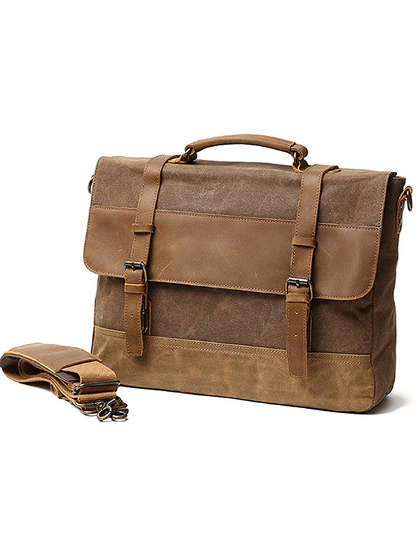 Sac à bandoulière en toile, mallette, sac pour ordinateur portable
