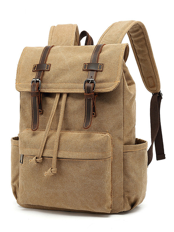 Sac à dos de voyage décontracté en toile