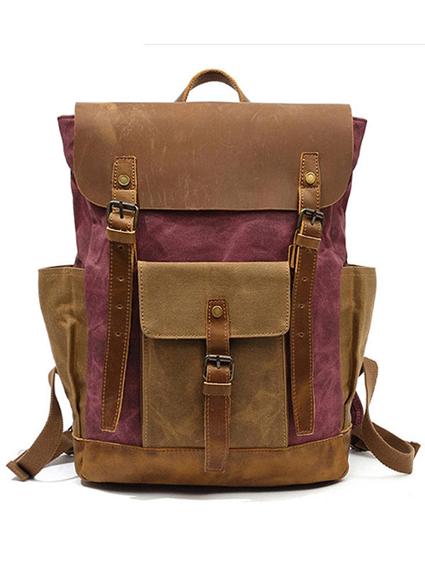 Sac à dos de voyage en toile pour sports de plein air, alpinisme